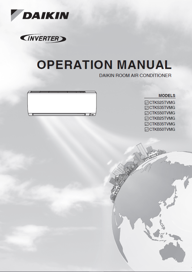 Daikin Inverter Manual